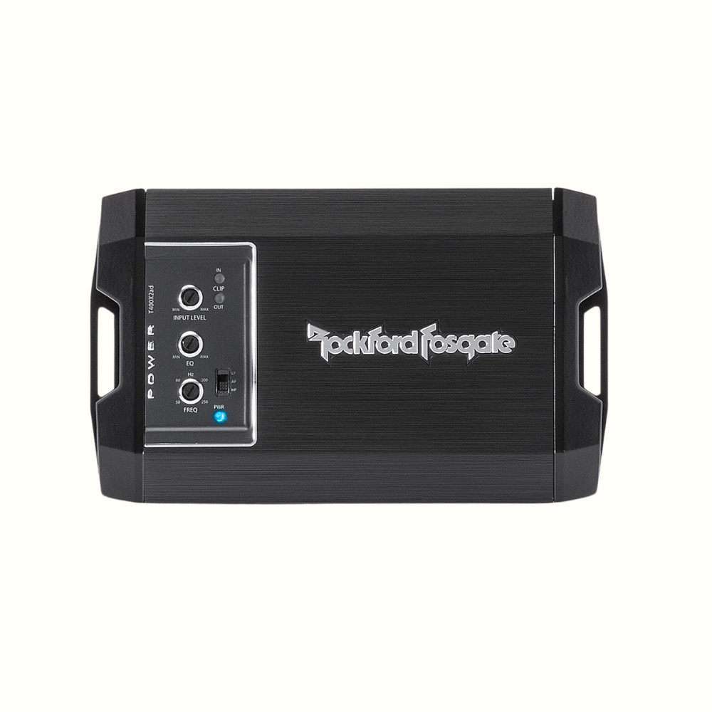 Rockford Fosgate T400X2AD Power 400W Class-AD Ultra-compact 2